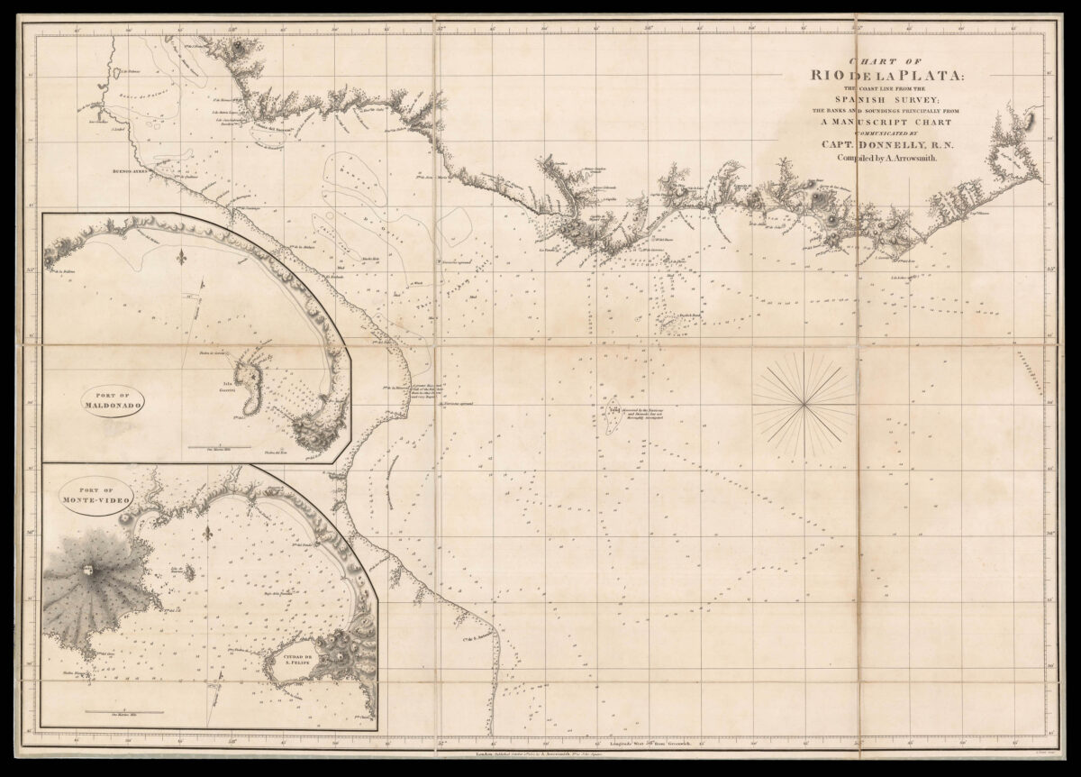 ARROWSMITH, Aaron Chart of the Rio de la Plata: