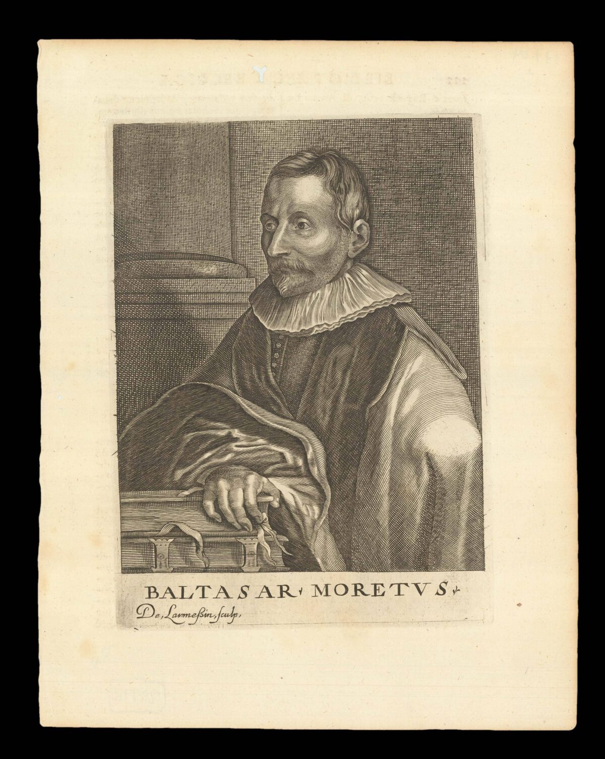 LARMESSIN, Nicolas de; [after] Peter Paul RUBENS Baltasar Moretus.