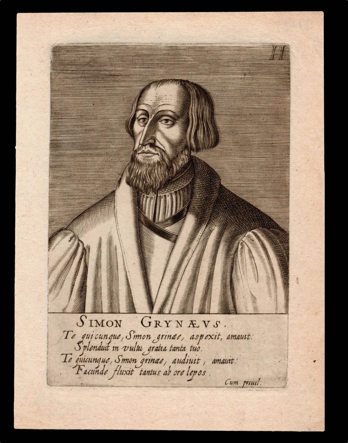 H[ONDIUS], H[endrik] Simon Grynæus.
