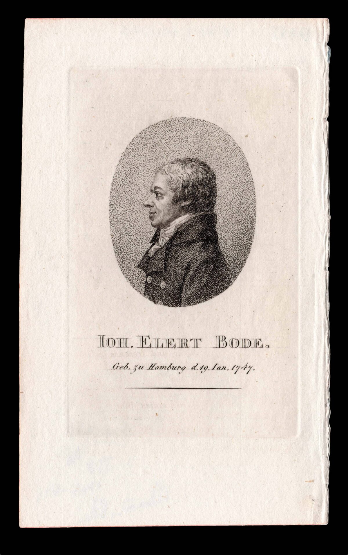 [ANONYMOUS] Joh. Elert Bode.