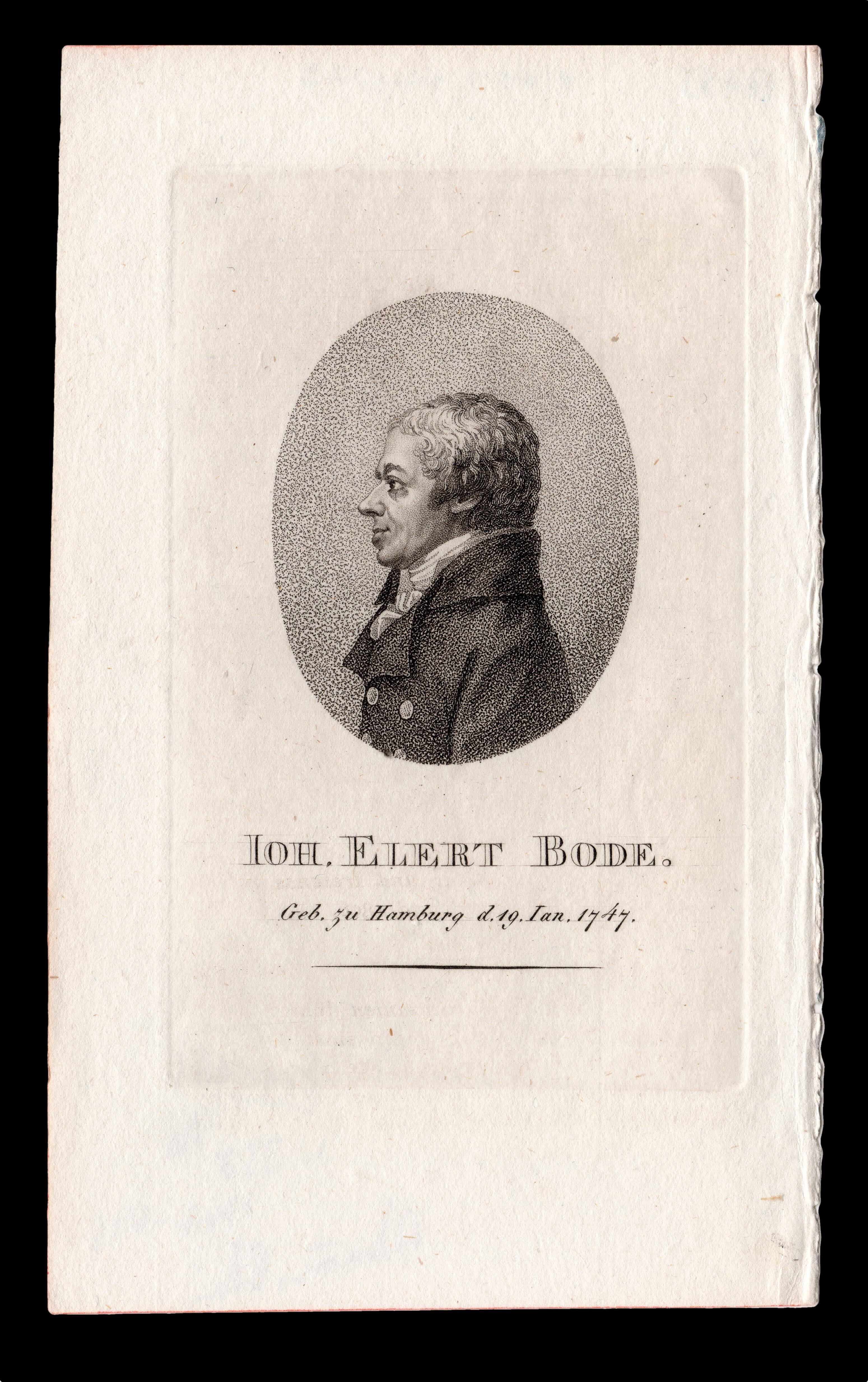 [ANONYMOUS] Joh. Elert Bode.