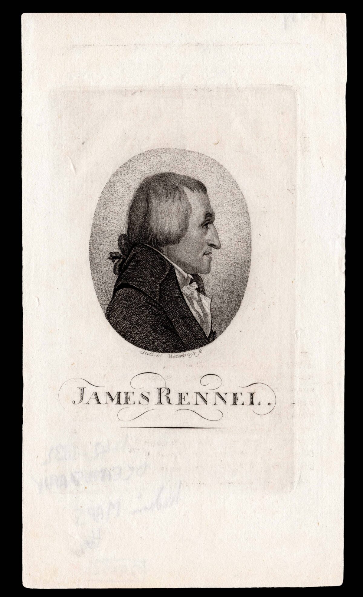 WESTERMAYER, C[onrad]; [after] SCOTT. James Rennel.