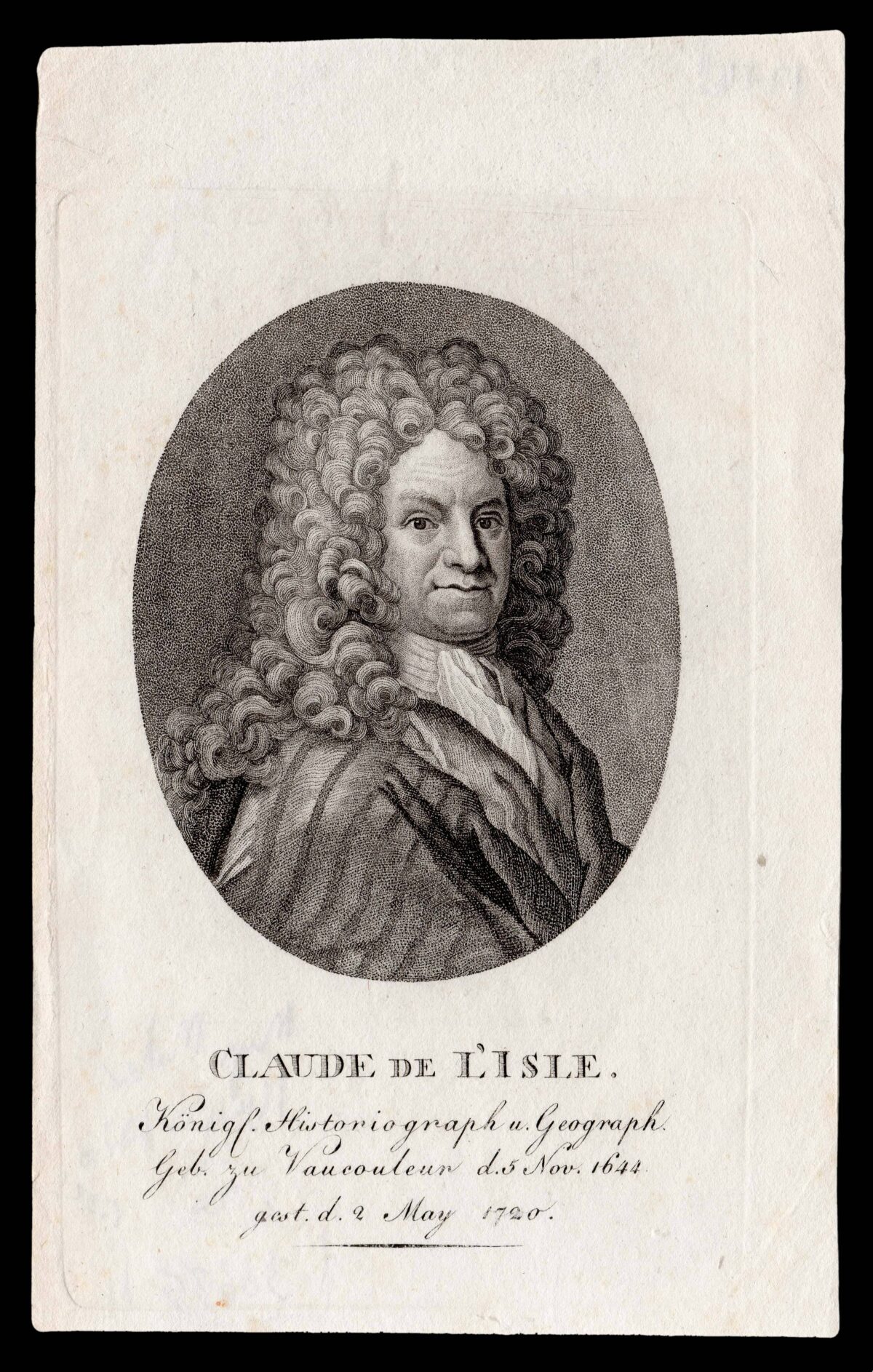 [ANONYMOUS] Claude De L'Isle