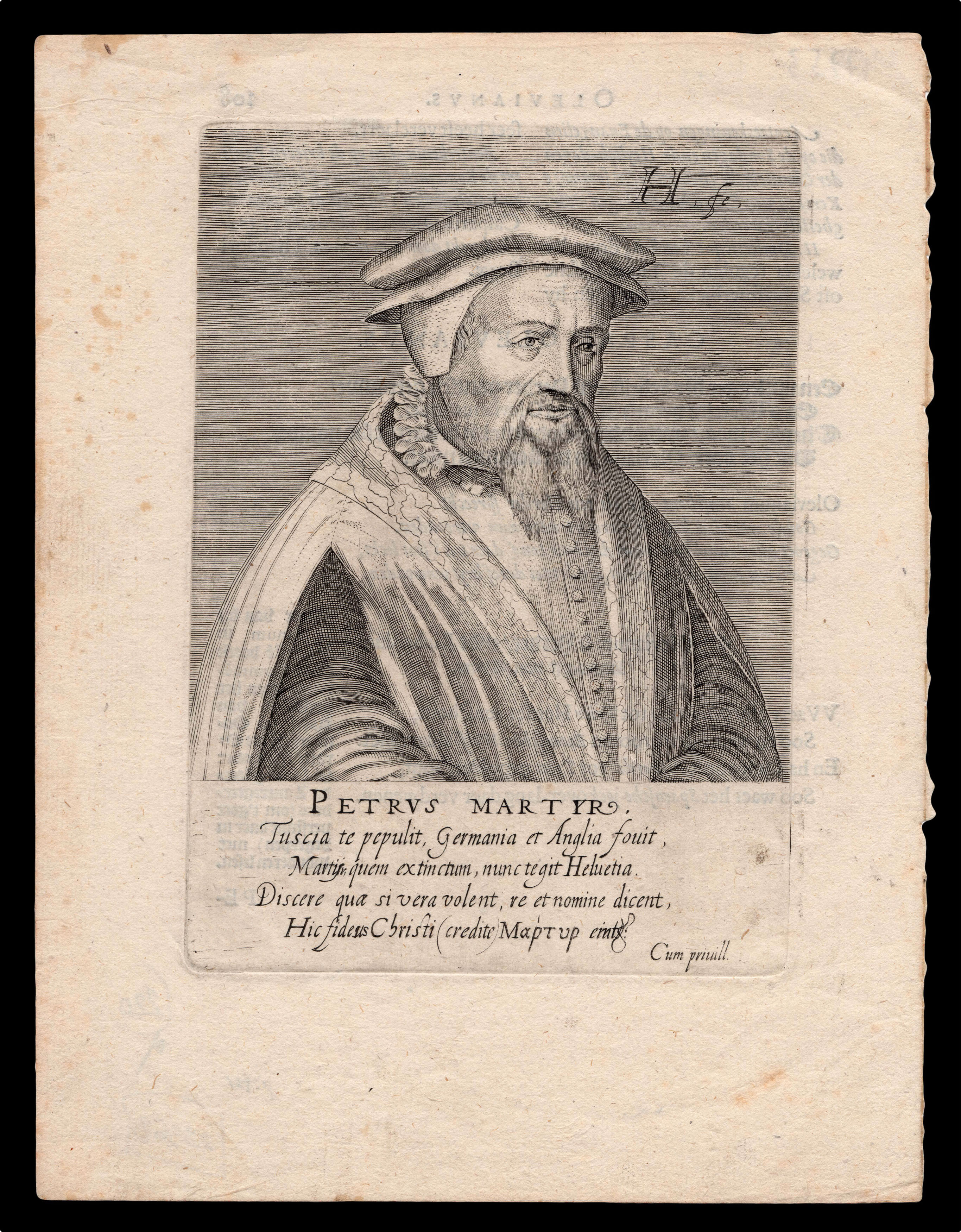 H[ONDIUS, Hendrilk] Petrus Martyr, Tuscia te pepulit,