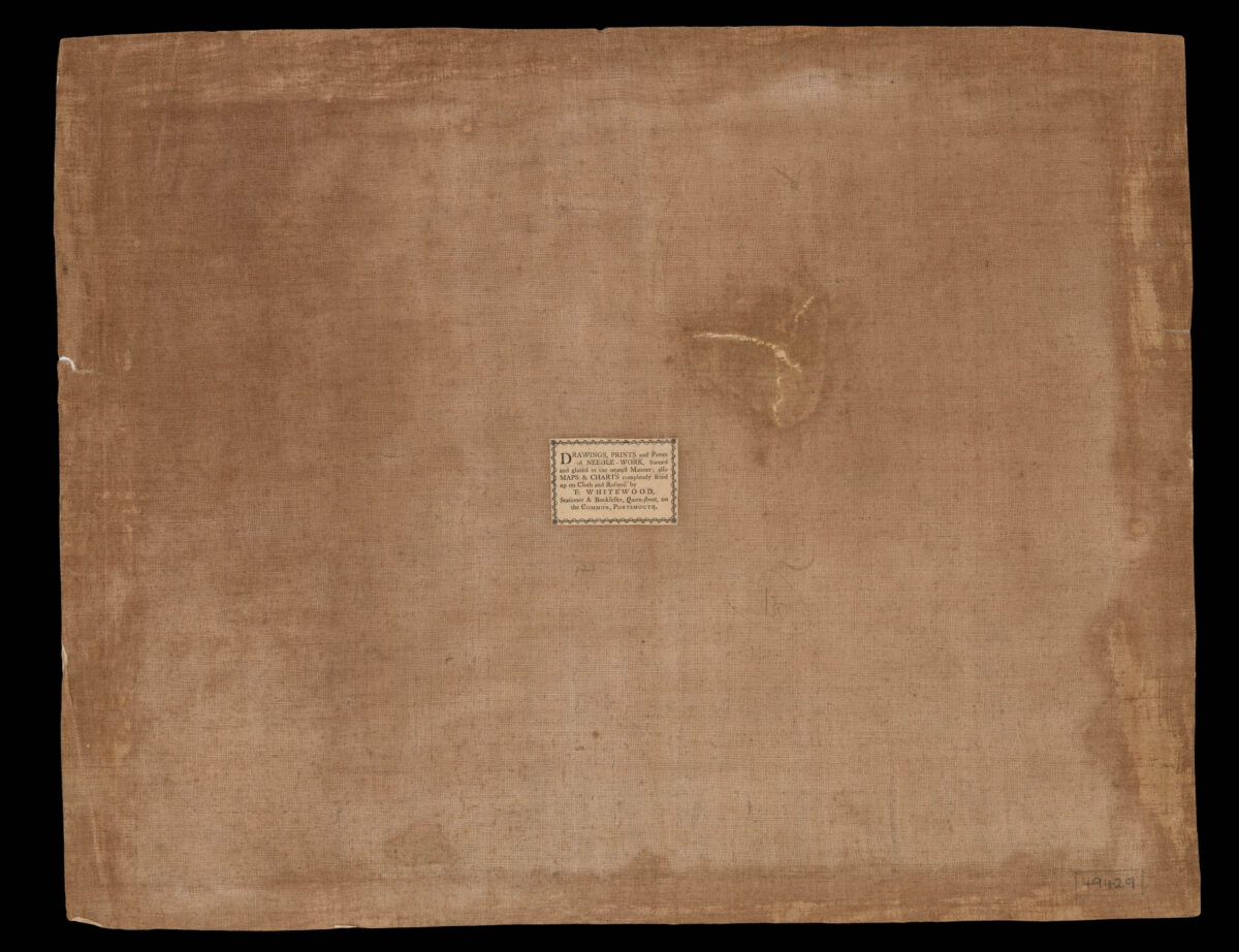 WHITEWOOD, T[homas]. Drawings, Prints and Pieces of Needle-work, framed and glazed in the neatest Manner;