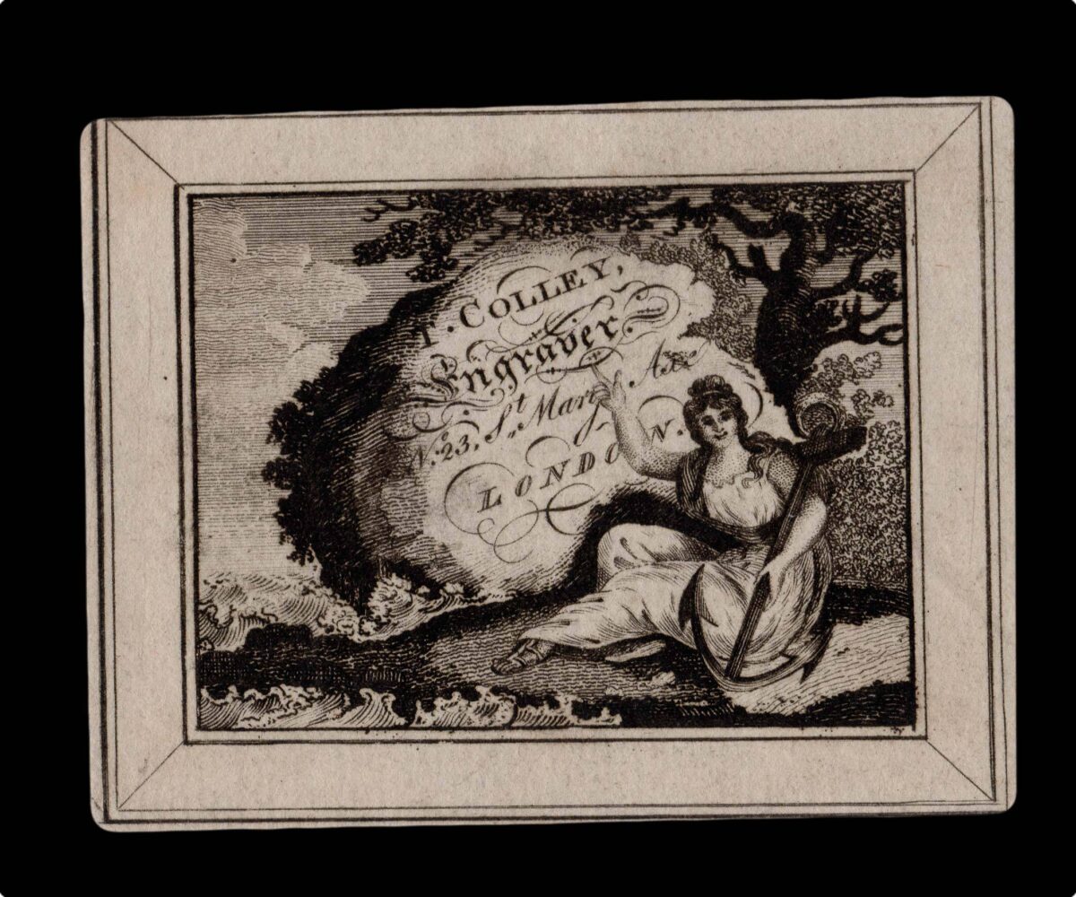 COLLEY, Thomas T. Colley, Engraver.