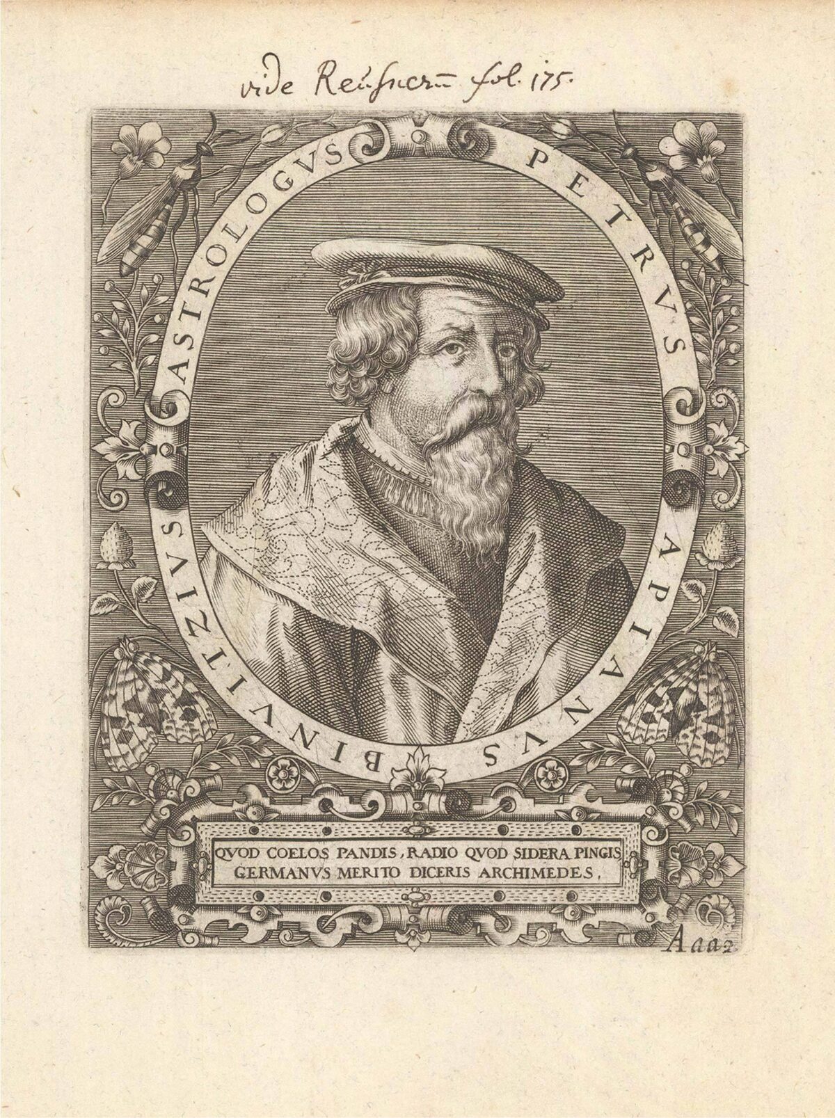 [BRY, Theodor de] Petrus Apianus Binuitzius Astrologus.