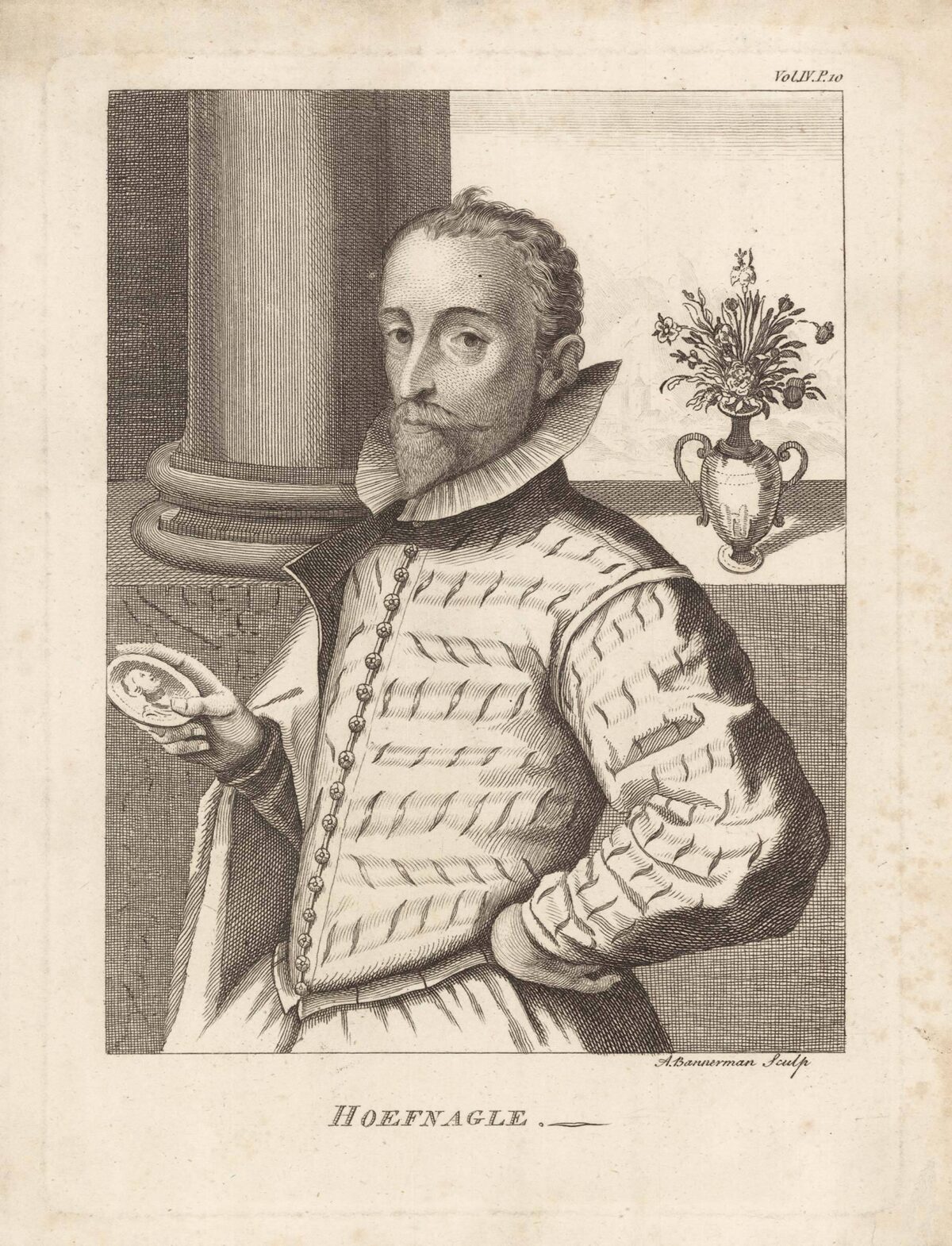BANNERMAN, A[lexander]; [after Henrik HONDIUS I]; [after Jan SADELER] Hoefnagle.