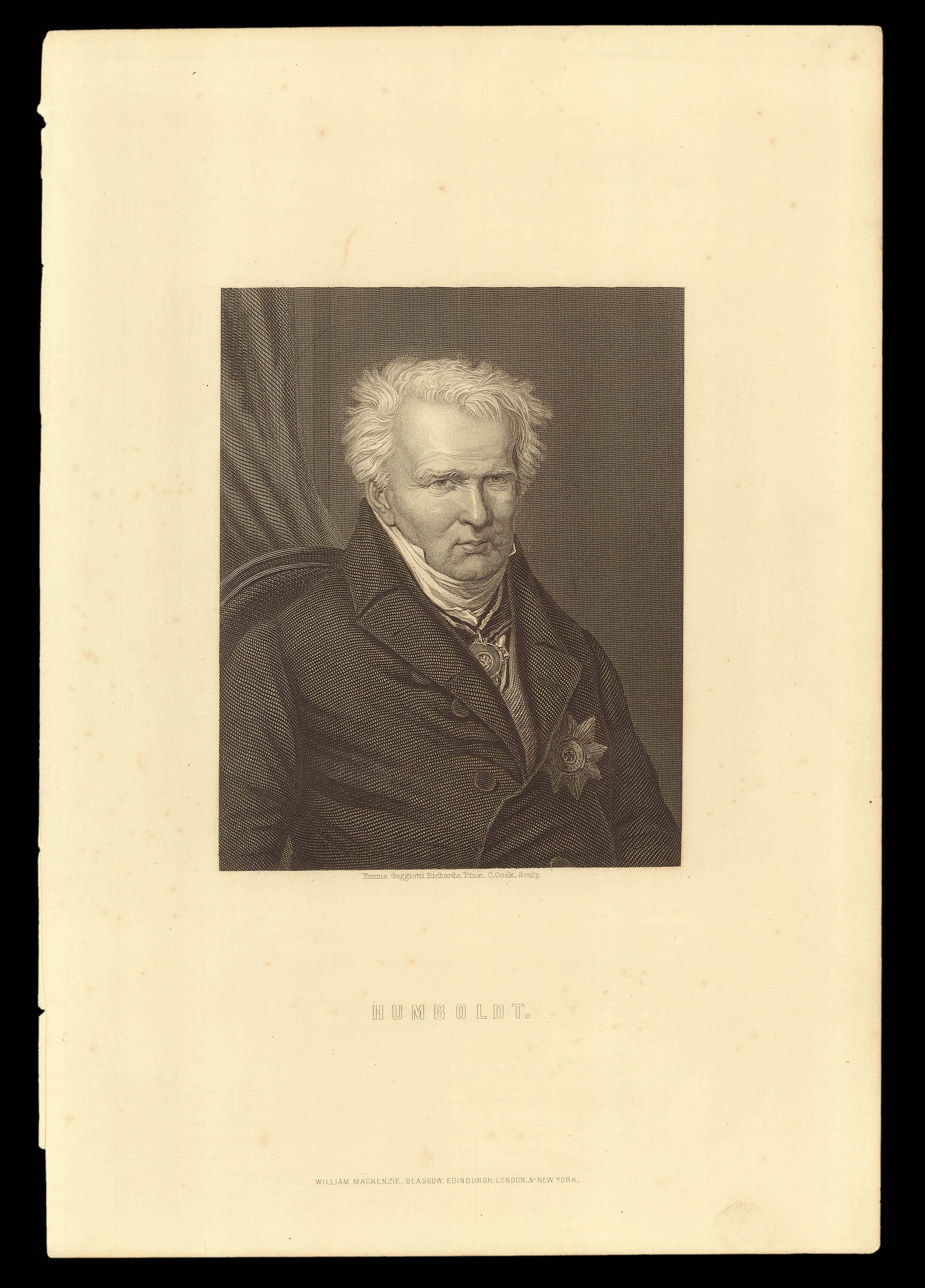 COOK, C[onrad]; [after] Emma GAGGIOTTI RICHARDS Humboldt.