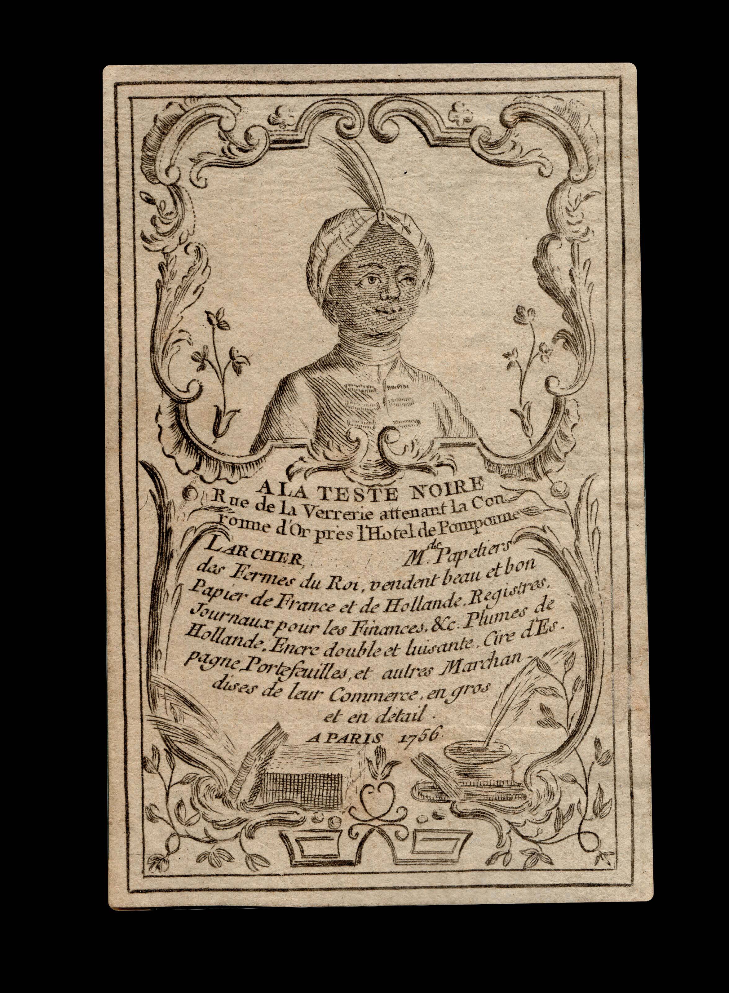 LARCHER, M. de. Larcher M. de. Papetiers des Fermes du Roi,