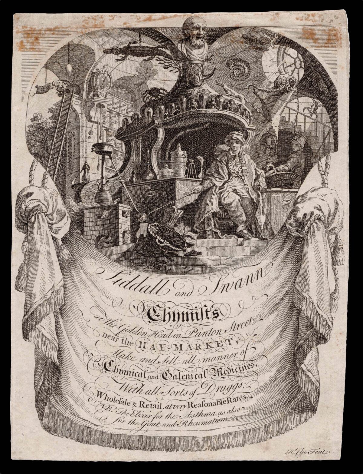 SIDALL, [Richard]; [David] SWANN; and Robert CLEE Siddall and Swann, Chymist's...