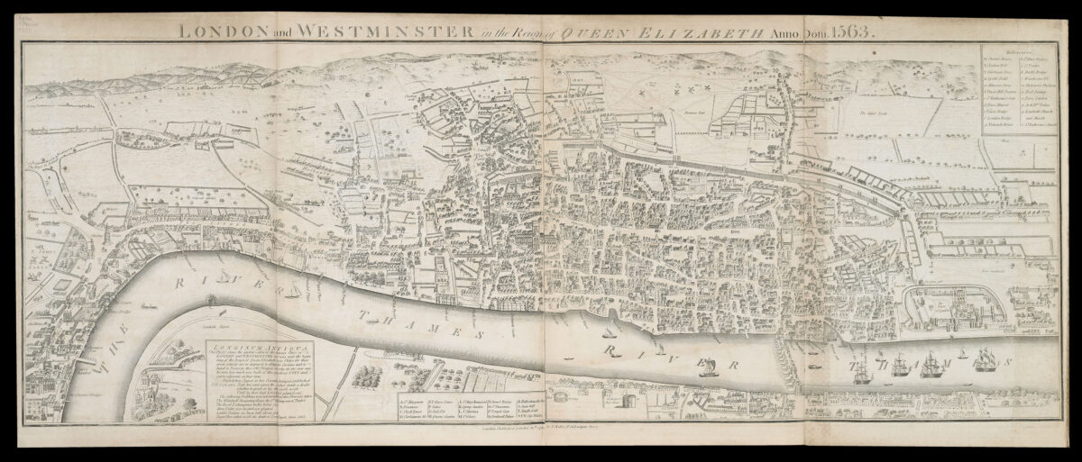 BANKS, J[ohn]. H[enry], by and after A Panoramic View of London.