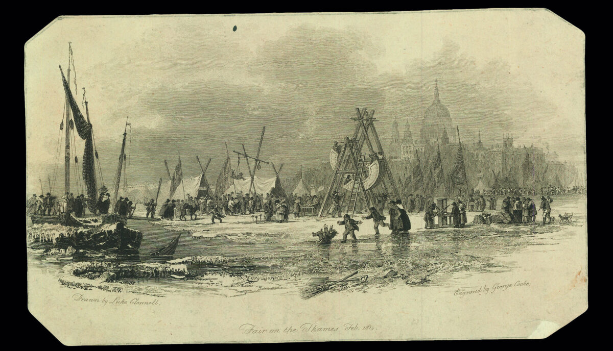 CRUIKSHANK, George Gambols on the River Thames
