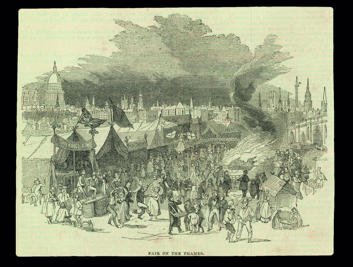 CRUIKSHANK, George Gambols on the River Thames