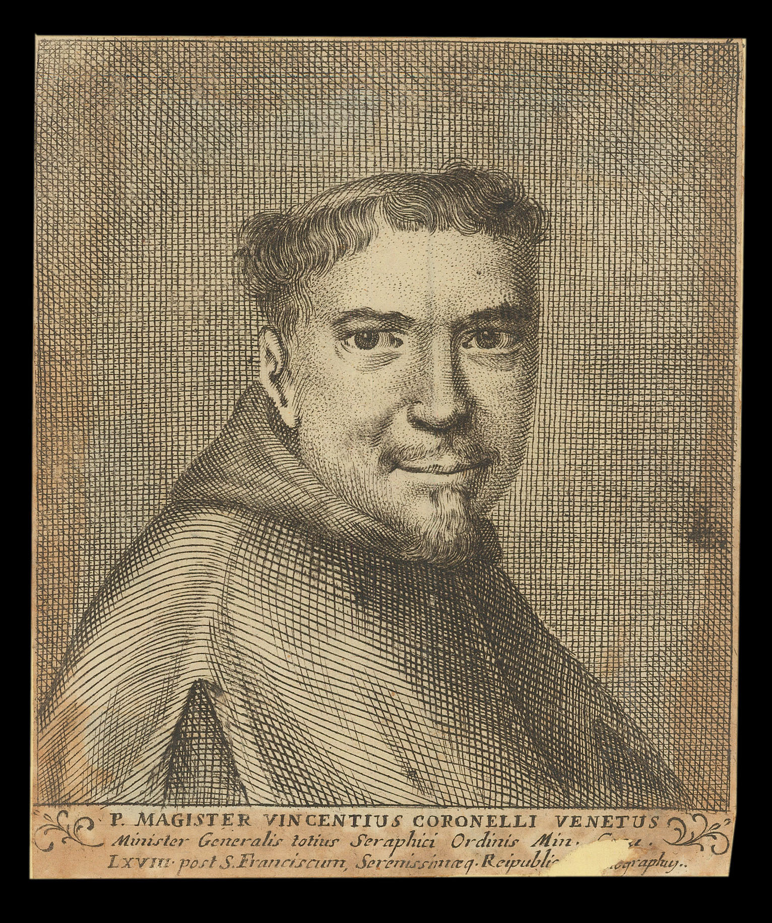 CORONELLI, Vincenzo P. Magister vincentius Coronelli venetus