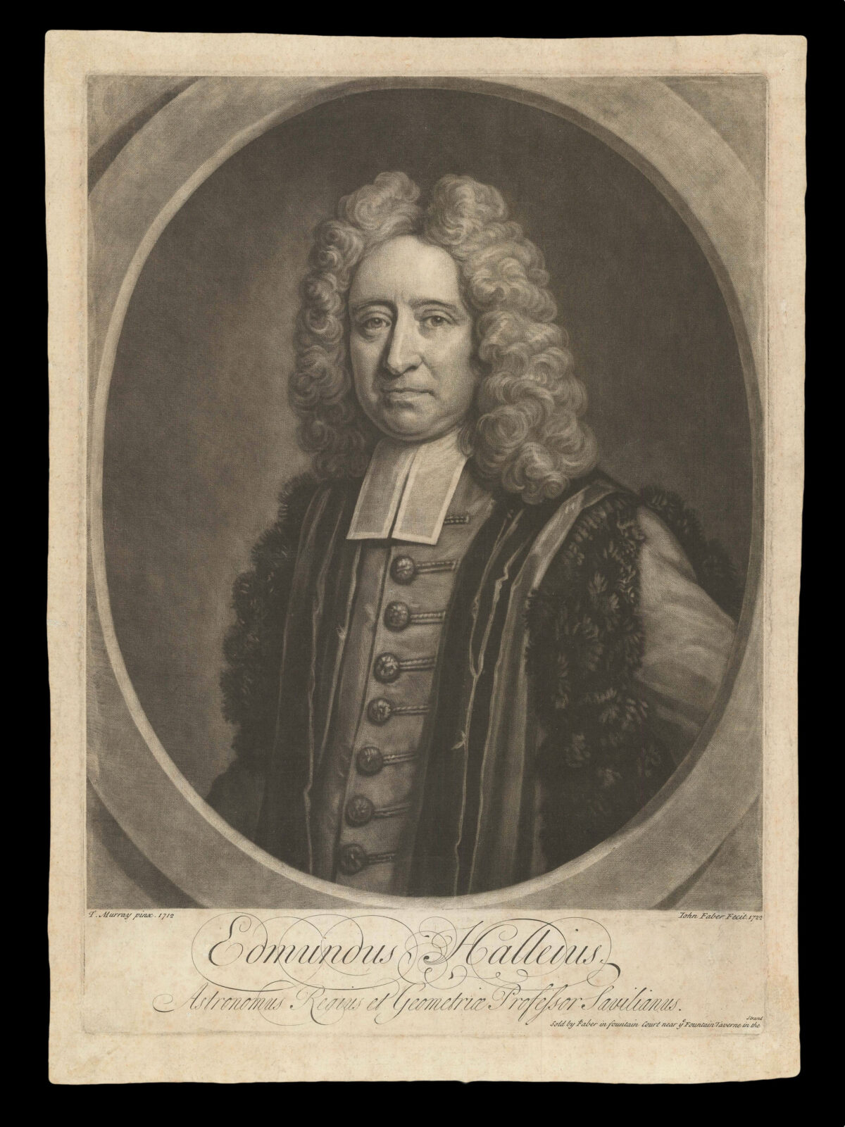 John Faber II; after Thomas MURRAY Edmundus Halleius