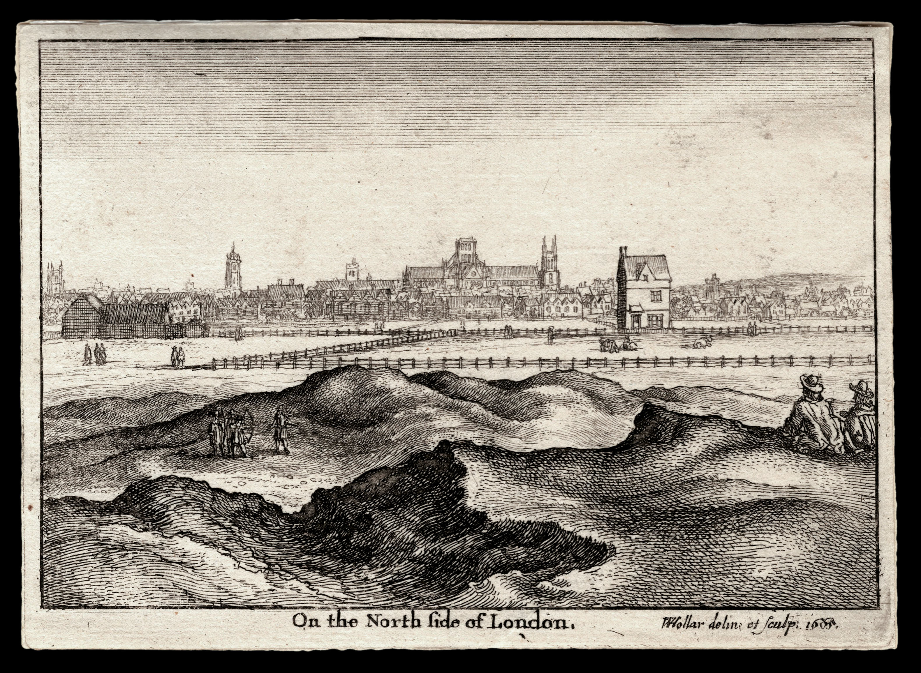 HOLLAR, [Wenceslaus] [Views near London].