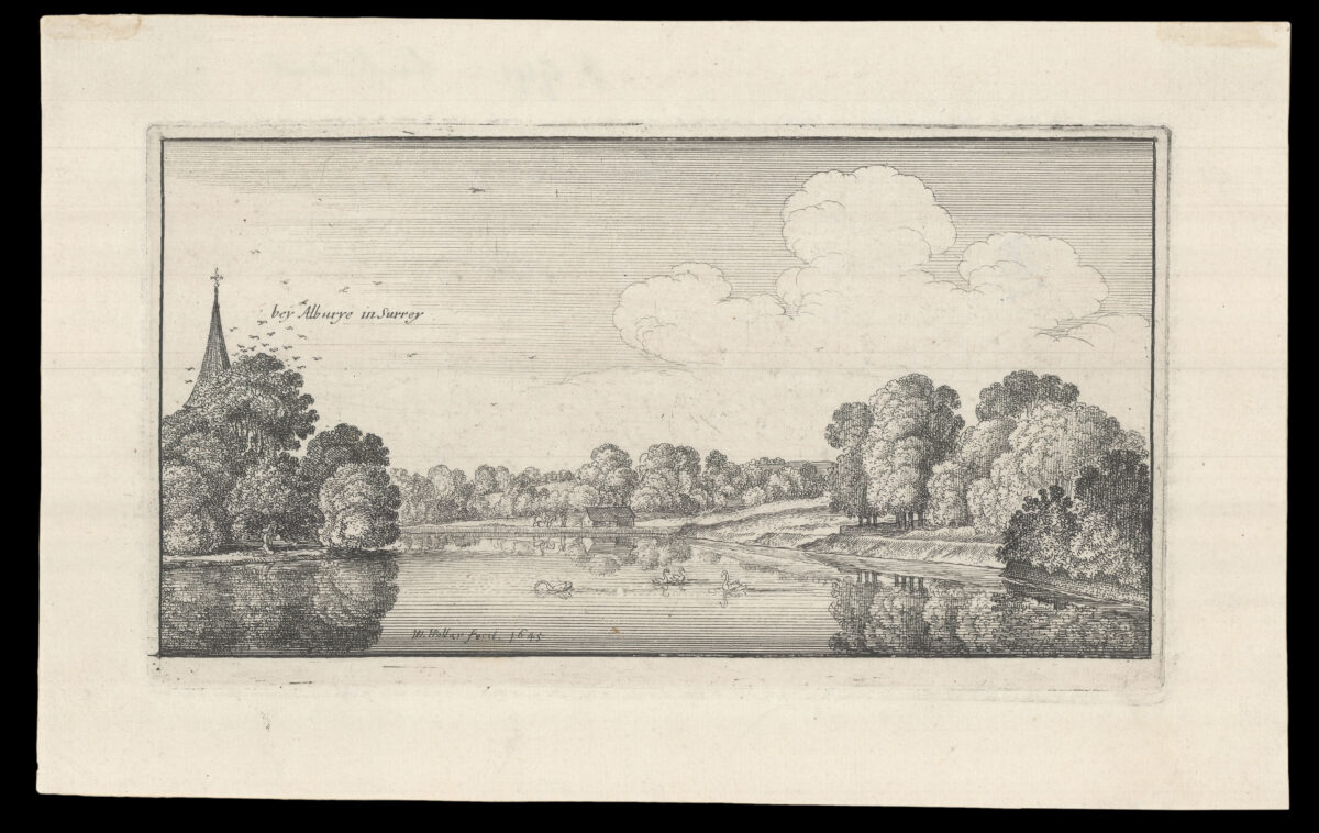 HOLLAR, W[enceslaus] bey Albury in Surrey