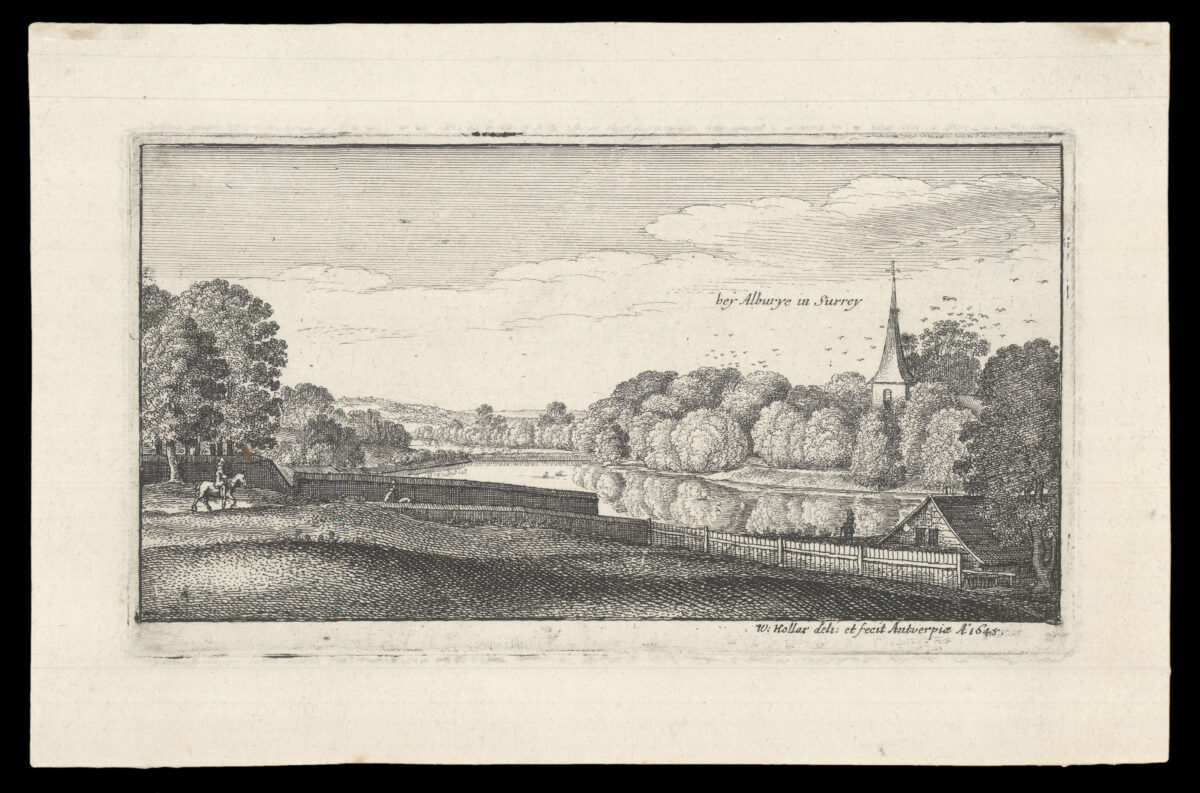 HOLLAR, W[enceslaus] bey Albury in Surrey