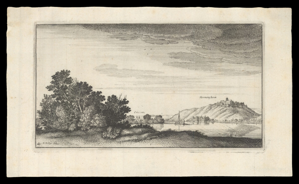 HOLLAR, Wencesla[us] Amoenissimae aliquot locorum in diversis provinciis iacentium prospectus