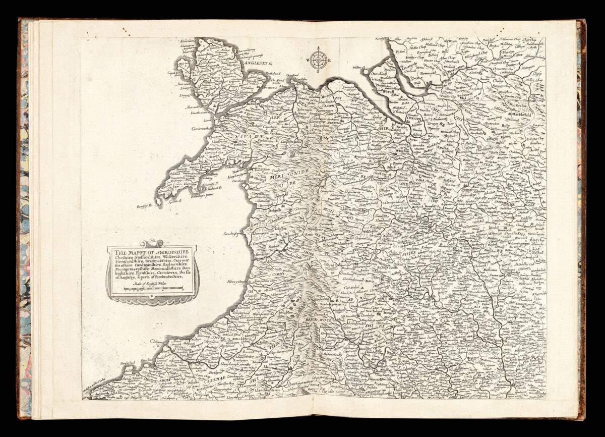 HOLLAR, W[enceslaus] The kingdome of England & principality of Wales exactly described