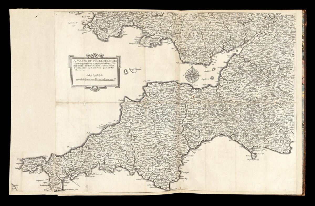 HOLLAR, W[enceslaus] The kingdome of England & principality of Wales exactly described
