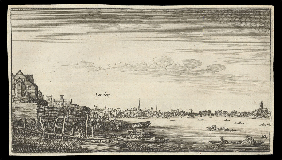 HOLLAR, W[enceslaus] London [and] White Hall [and] Tootehill Fields [and] Windsor