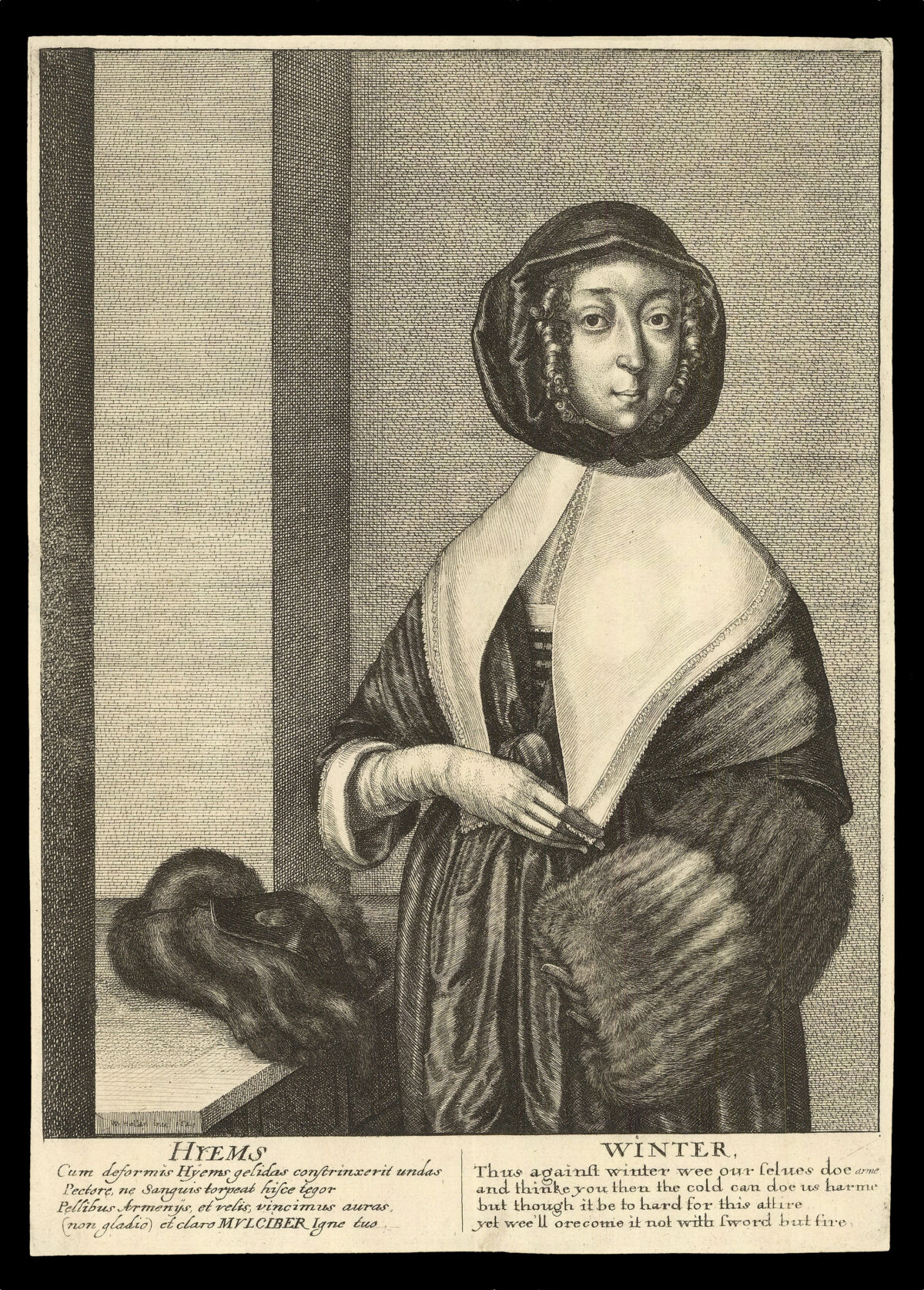 HOLLAR, W[enceslaus] Autumnus [and] Hiems [and] Aestas [and] Ver