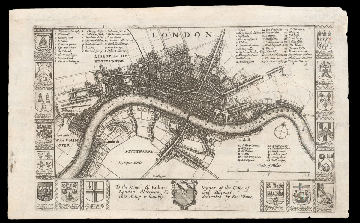 BLOME, Ric[hard] [after] HOLLAR, W[enceslaus] London