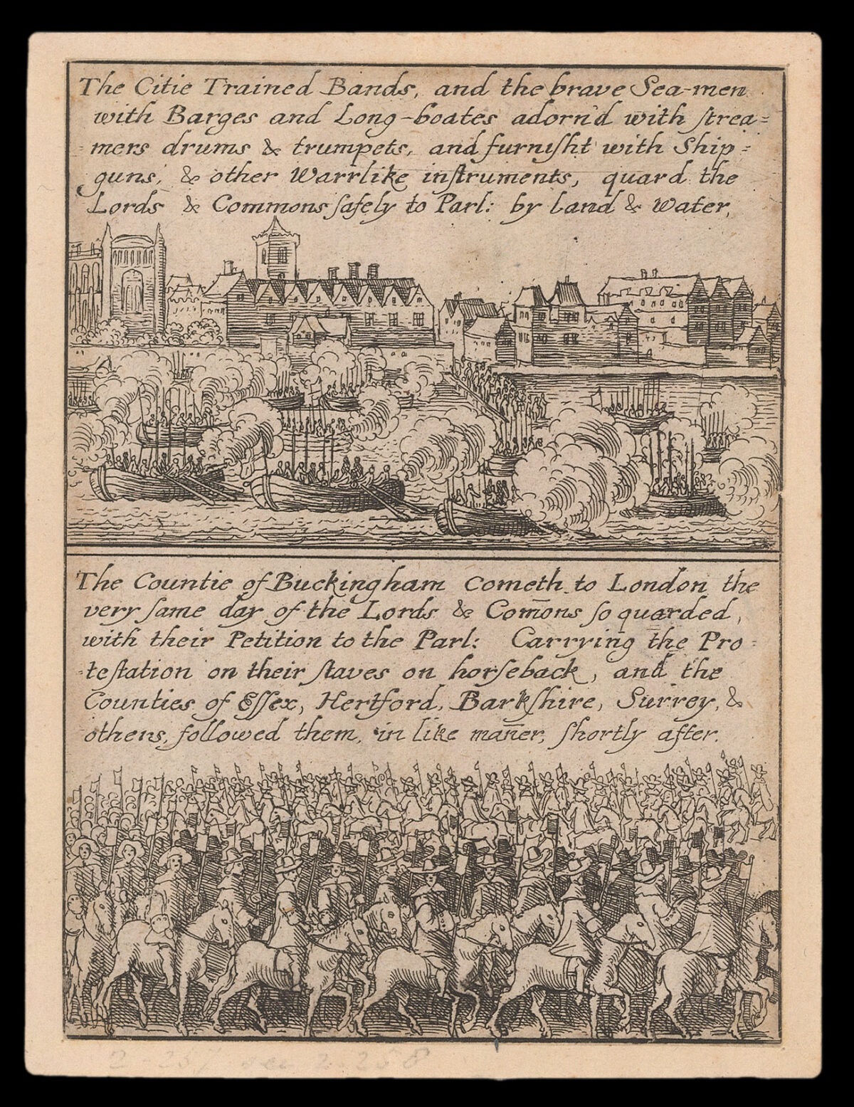 [HOLLAR, Wenceslaus] All the memorable & wonderstrikinge Parlamentary mercies