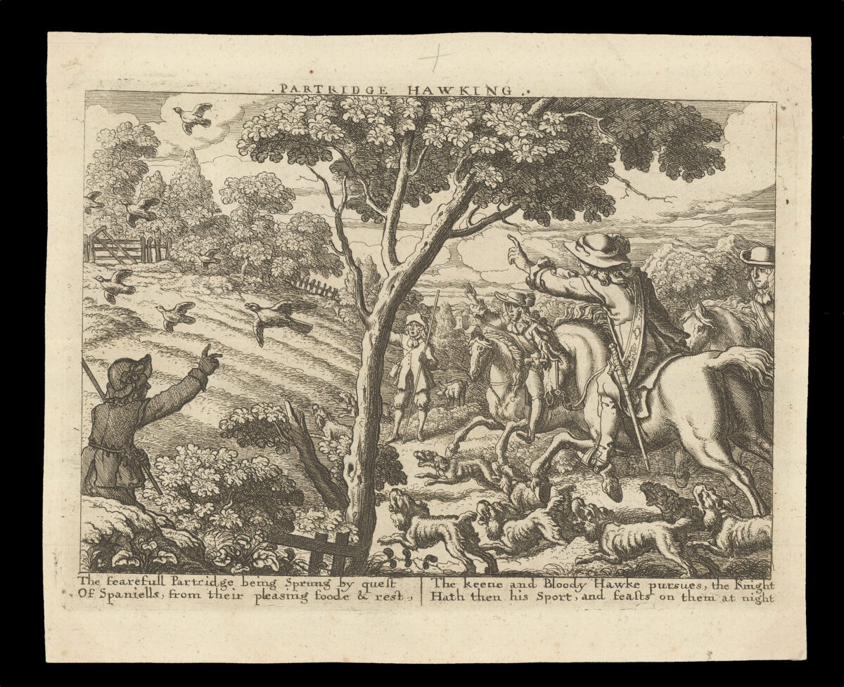 HOLLAR, W[enceslaus] [after] Francis BARLOW Seuerall Wayes of Hunting, Hawking, and Fishing, According to the English Manner