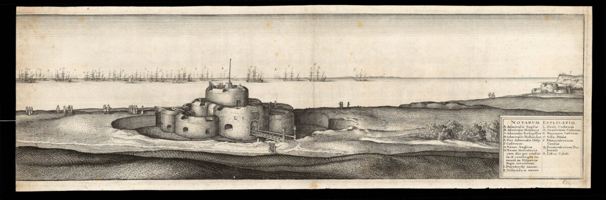 HOLLAR, Wenceslaus Vera et exacta delineatio classivm Hispanicae, Anglicae, et Hollandicae, prout in Freto Brittanico