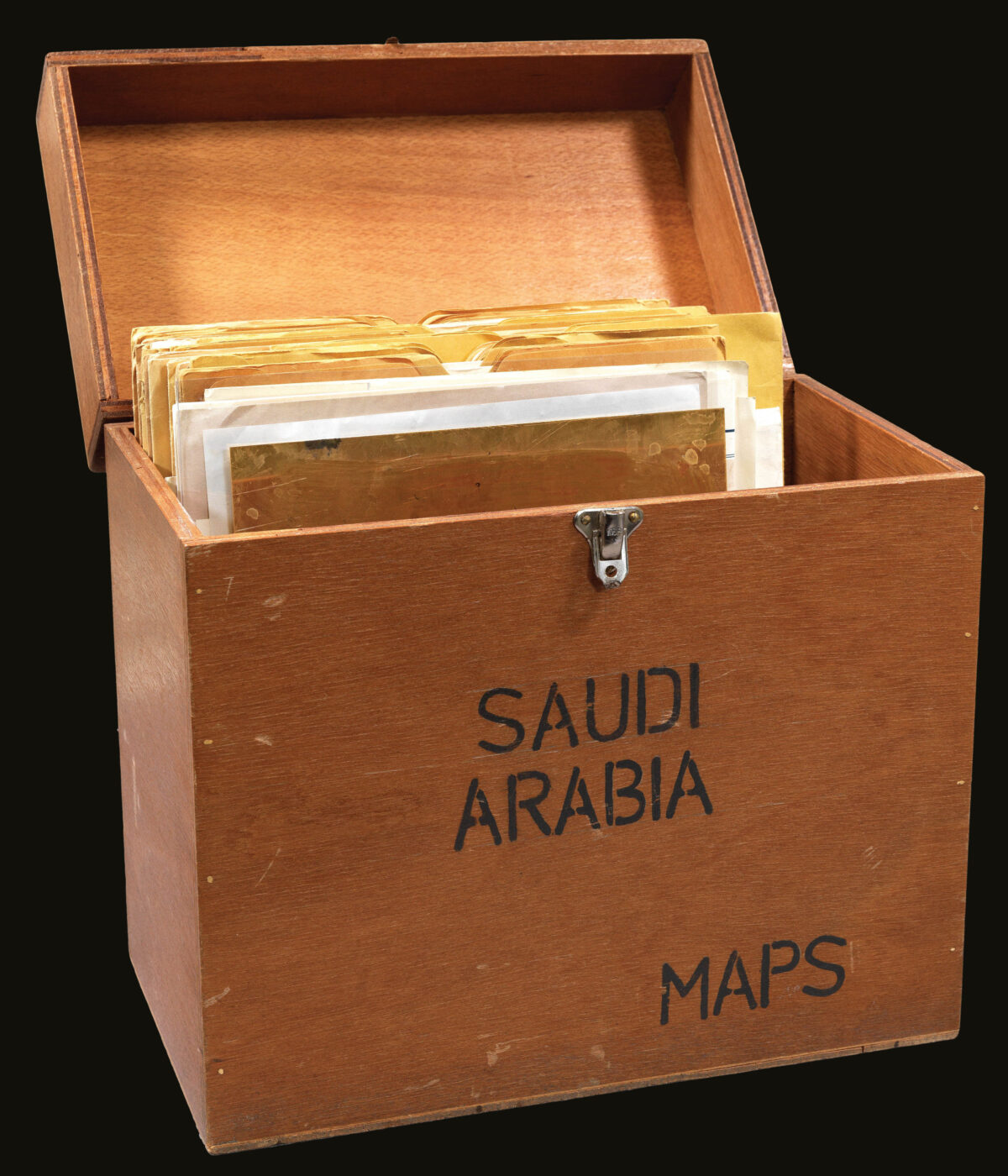 BROWN, Glen F. [Map case, maps, and ephemera belonging and related to Glen F. Brown]