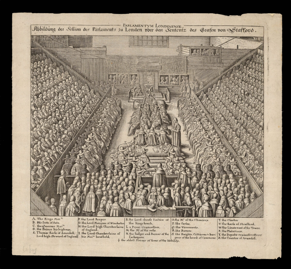 HOLLAR, W[enceslaus] Parlamentum Londinense