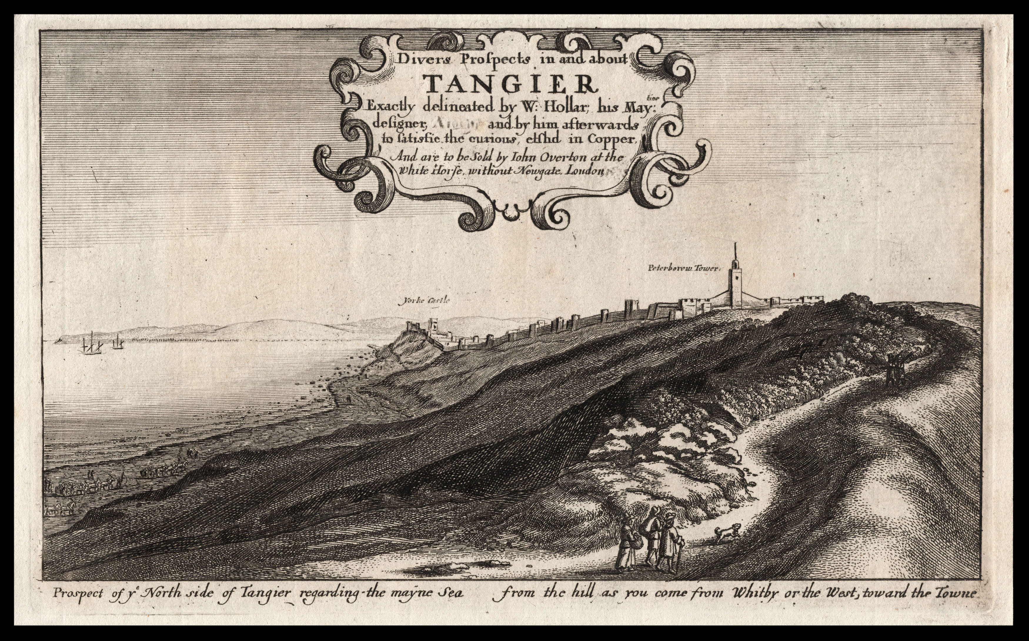 HOLLAR, W[enceslaus] [Views of Tangiers]