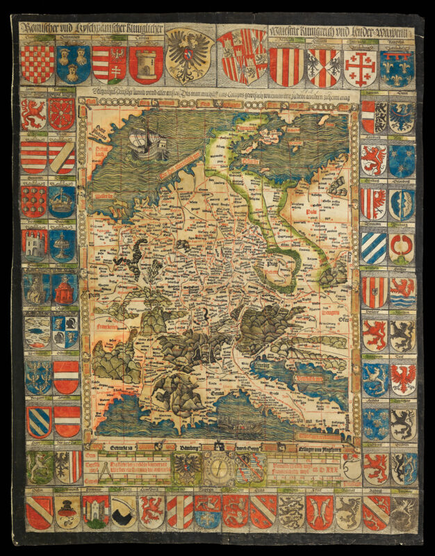 "Give me a map. Then let me see how much is left for me to conquer all the world." Christopher Marlowe, 'Tamburlaine'.