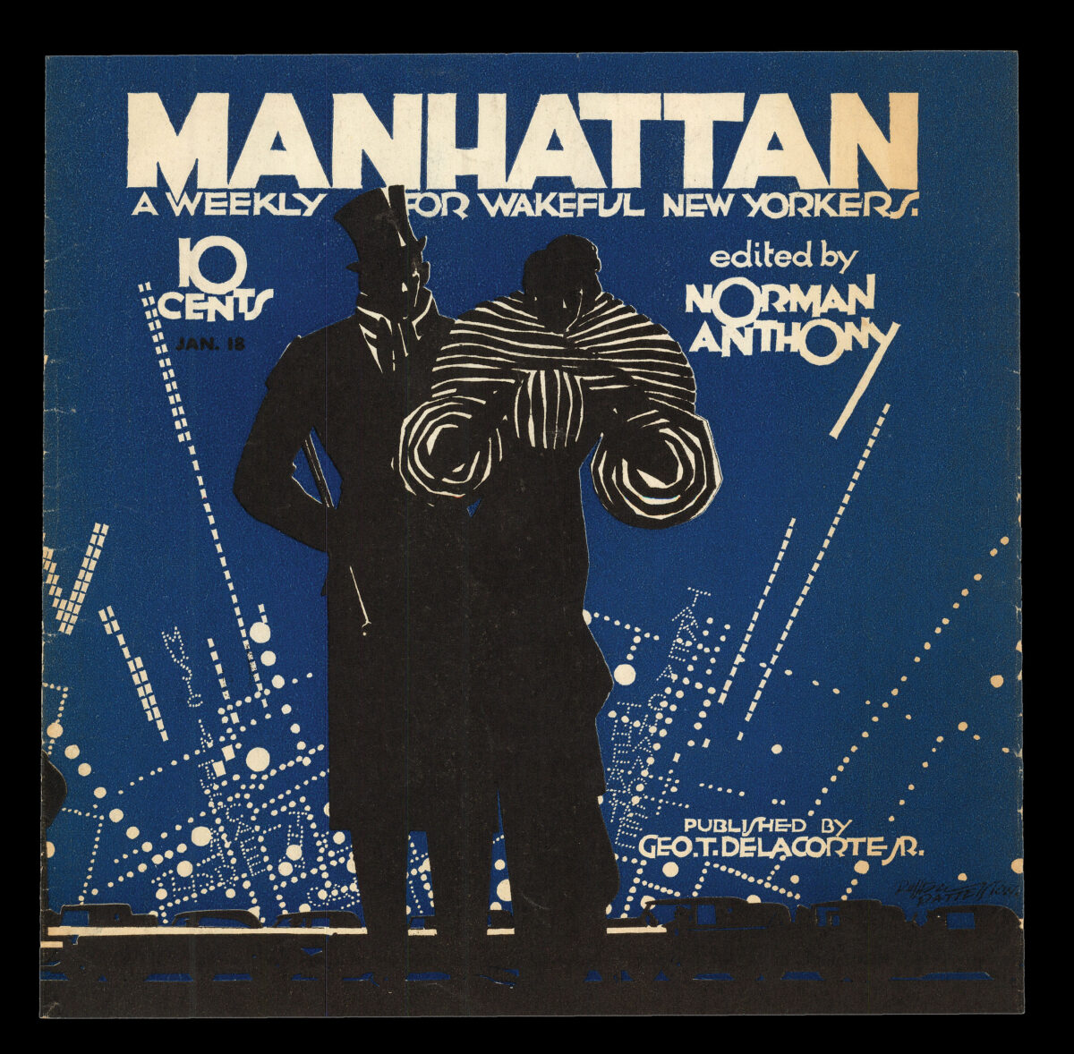 SIMMS CAMPBELL, E. A Night-Club Map of Harlem