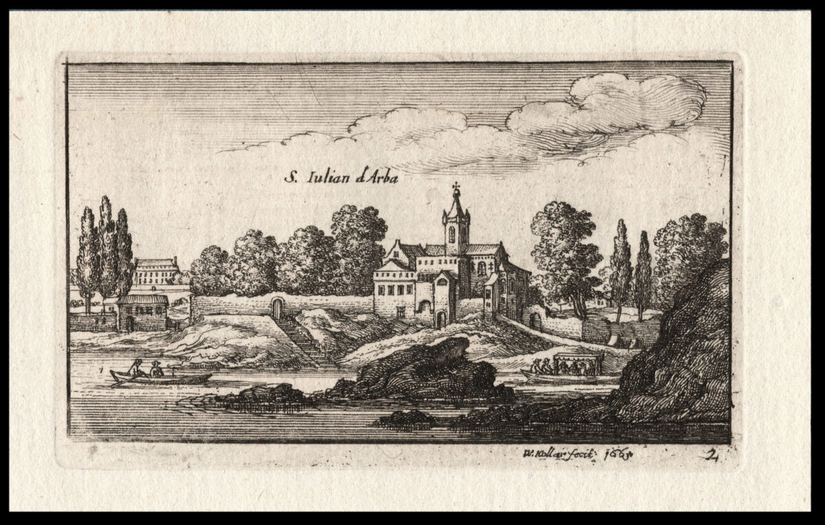 HOLLAR, W[enceslaus] [Six Italian Views, Genoa, St Giugliano d'Arba and Besagno].