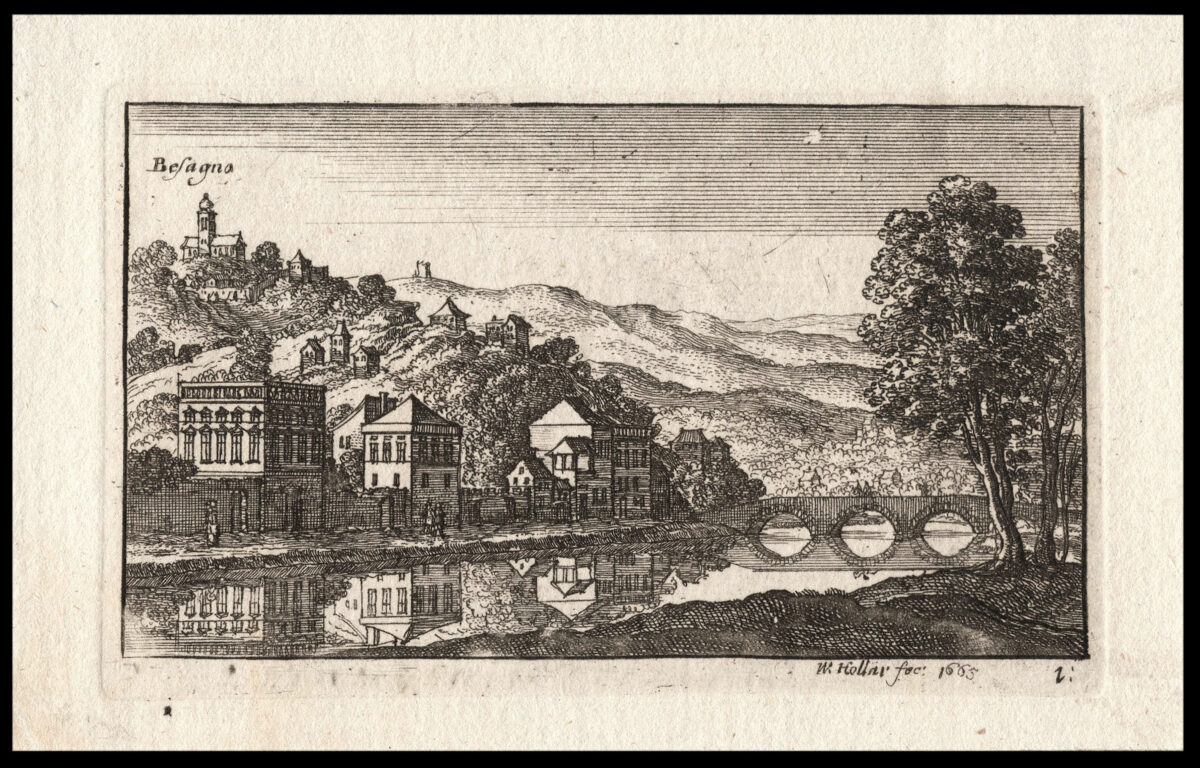 HOLLAR, W[enceslaus] [Six Italian Views, Genoa, St Giugliano d'Arba and Besagno].