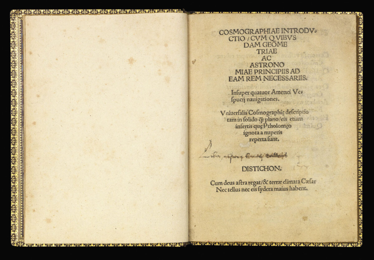 WALDSEEMULLER, Martin Cosmographiae introductio