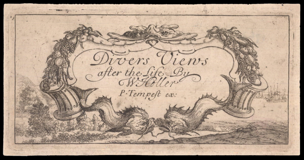 HOLLAR, W[enceslaus] Divers Views after the Life