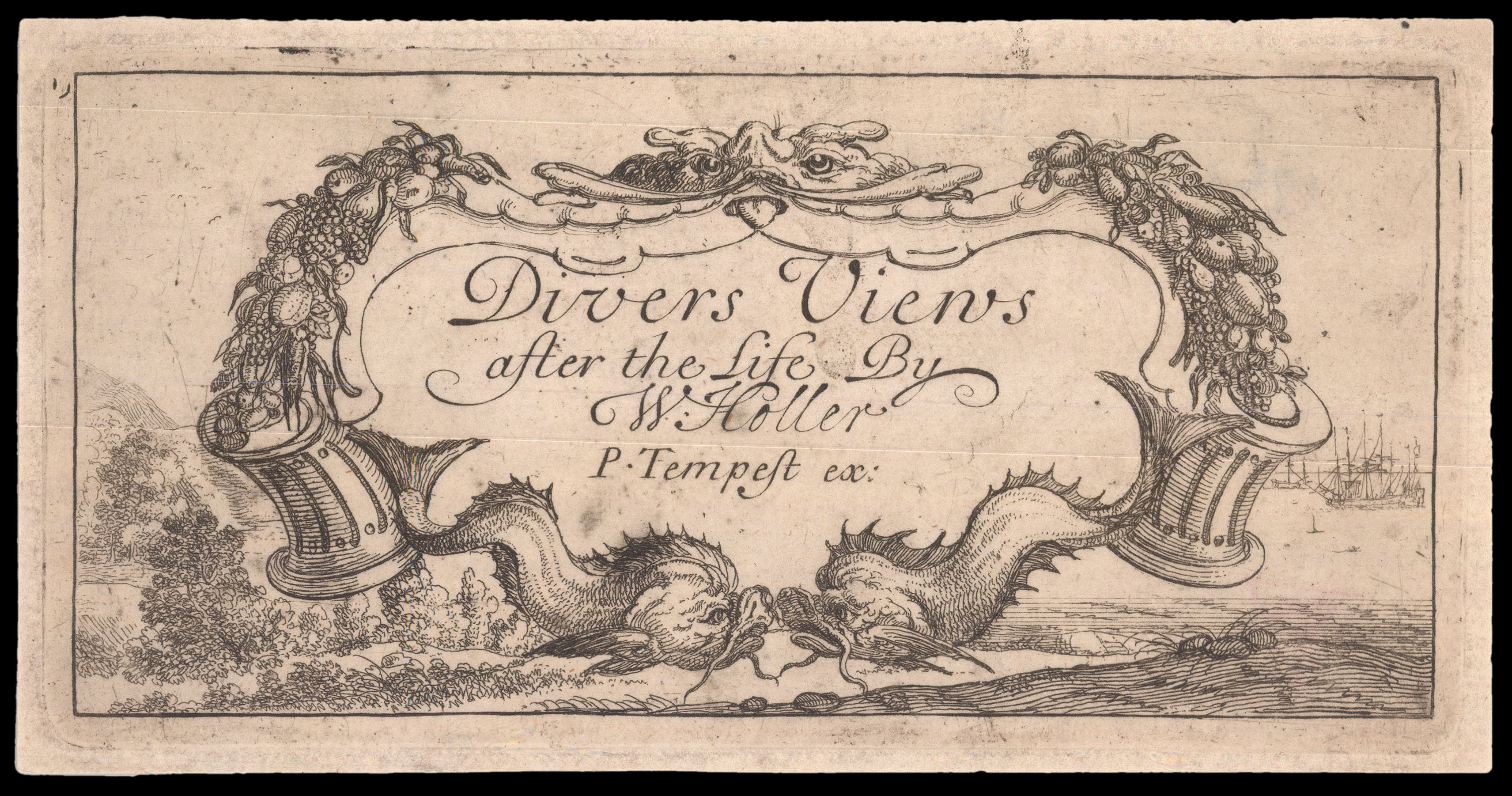 HOLLAR, W[enceslaus] Divers Views after the Life