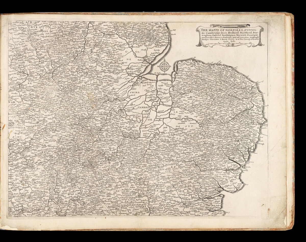 [HOLLAR, Wenceslaus] [The kingdome of England & principality of Wales exactly described