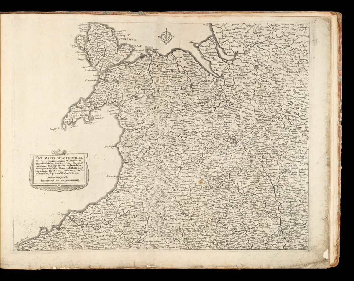 [HOLLAR, Wenceslaus] [The kingdome of England & principality of Wales exactly described