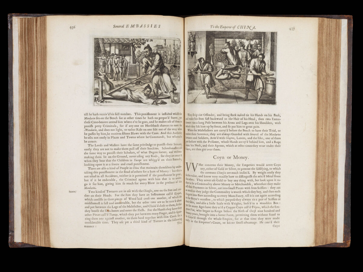 NIEUHOF, Johannes, and John OGILBY An Embassy from the East-India Company of the United Provinces