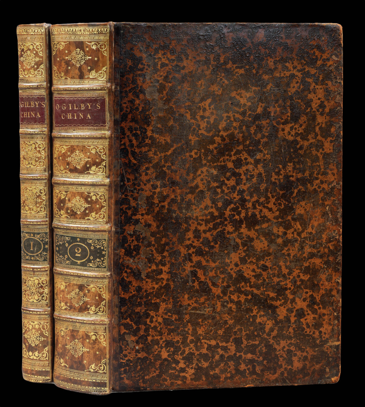 NIEUHOF, Johannes, and John OGILBY An Embassy from the East-India Company of the United Provinces