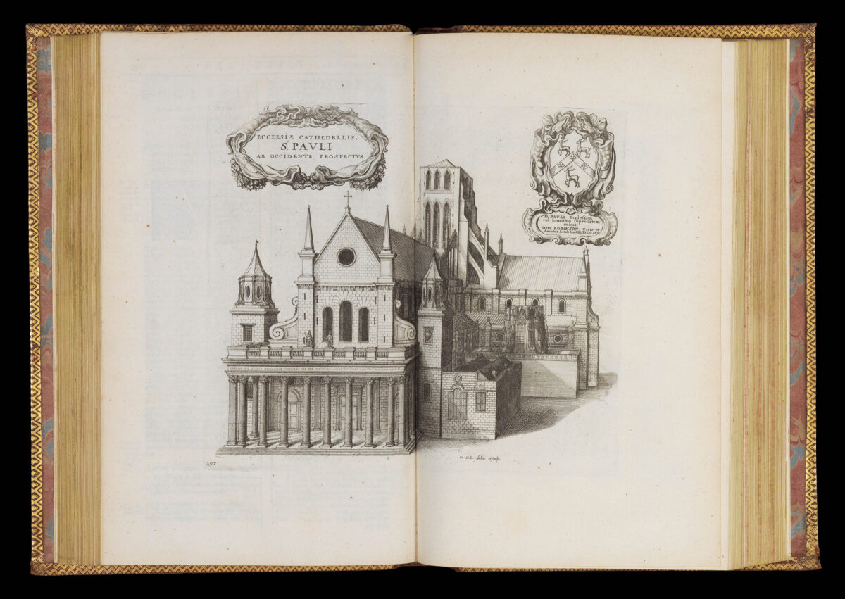 DUGDALE, sir William & Roger DODSWORTH Monasticon Anglicum, sive Pandectae coenobiorum Benedictionorum Cluniascensium Cisterciensium Carthusianorum a primordiis ad Londinensis, Eboracensis; Curiarum Scaccarii, Augmentationum; bibliothecis Bodleianae, Coll. Reg. Coll. Bened. Arundellianae, Cottonianae, Seldenianae, Hattonianae aliisque digesti