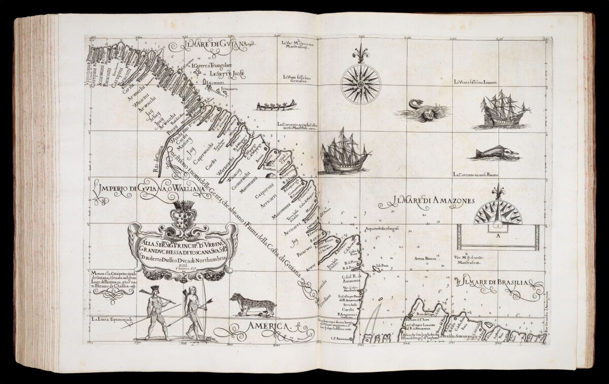 DUDLEY, Robert Dell'arcano del Mare di D. Ruberto Dudleo Duca di Northumbria, e Conte di Warwich…