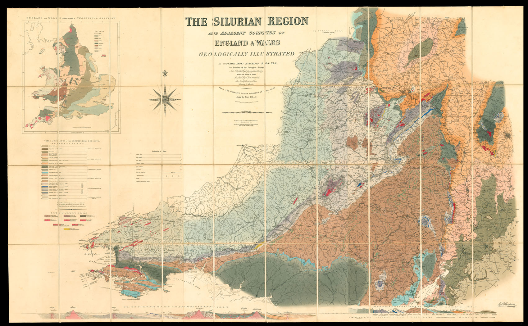 MURCHISON, Roderick Impey The Silurian Region