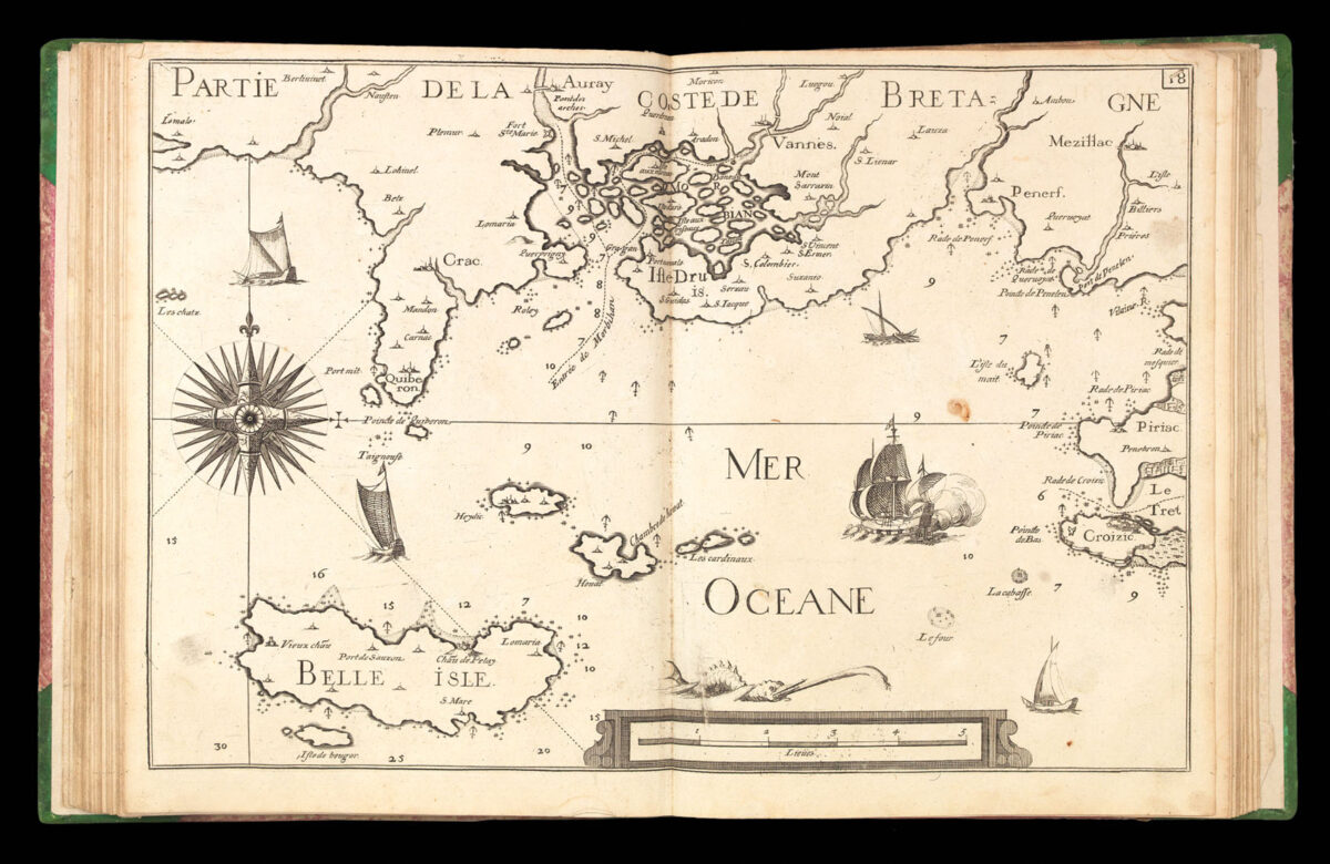 FER, Nicolas de Les Costes de France